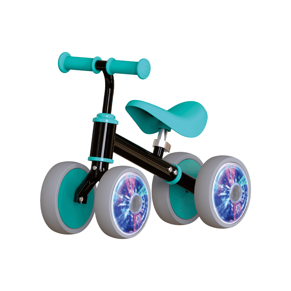 Bicicleta de equilibrio para bebés WB0602S - Tipo de cuatro ruedas